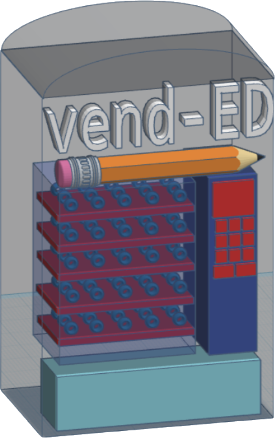 vend-ED stationery vending machine concept