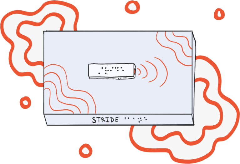 STRIDE assistive device prototype