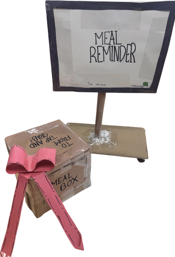 Meal reminder and meal box prototype